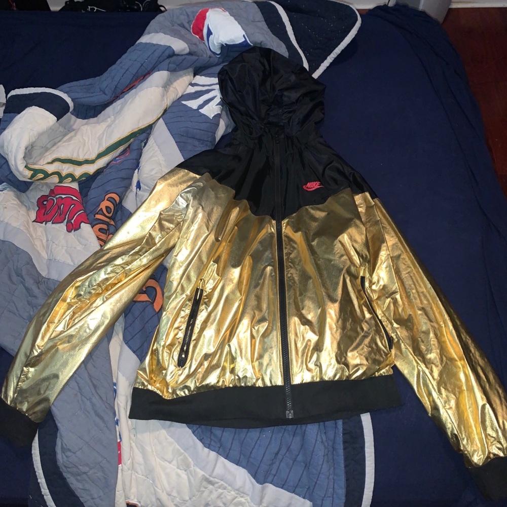 Gold mike jacket